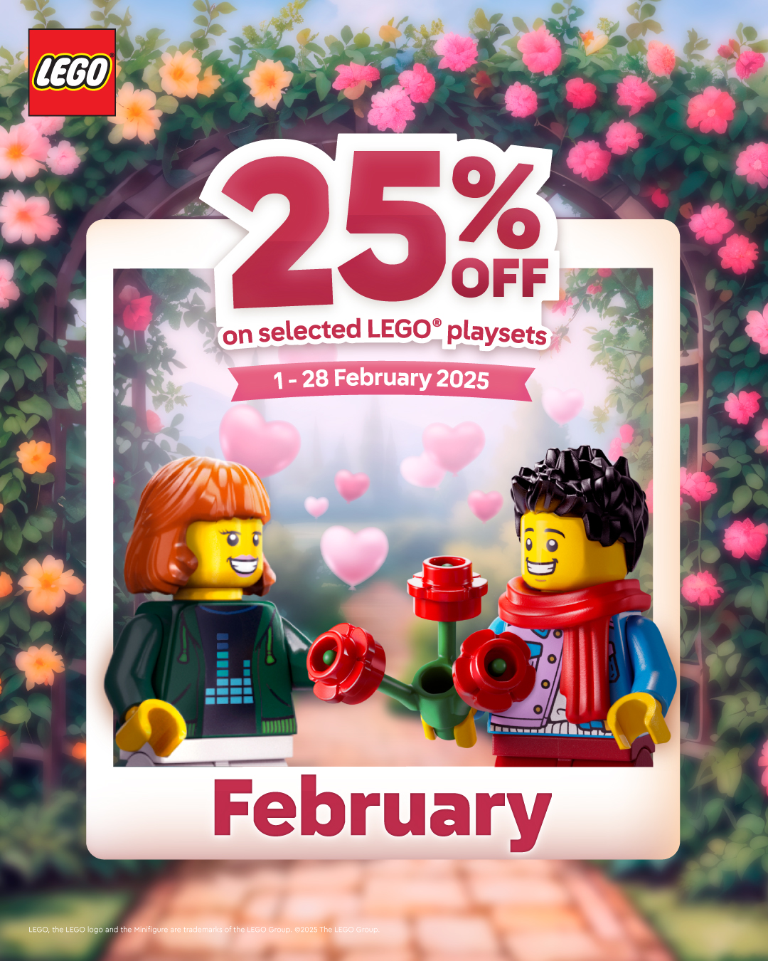 LEGO content banner